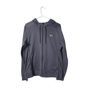 Under Armour Mens XL Gray Polyester Full-Zip Hoodie